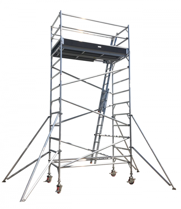 Mobile Scaffold Aluminium Double Width Shipped from Sydney