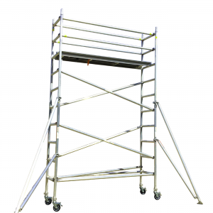 Aluminium Mobile Scaffold 4M – Long Single Width (N40)